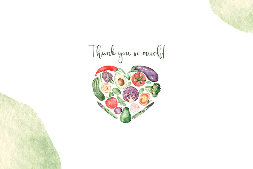 Watercolor vegetables and herbs Collection clipart1.jpg