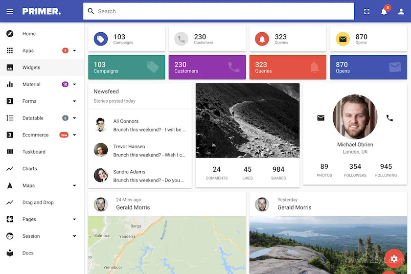 Primer - React Material Design Admin Template5.jpg