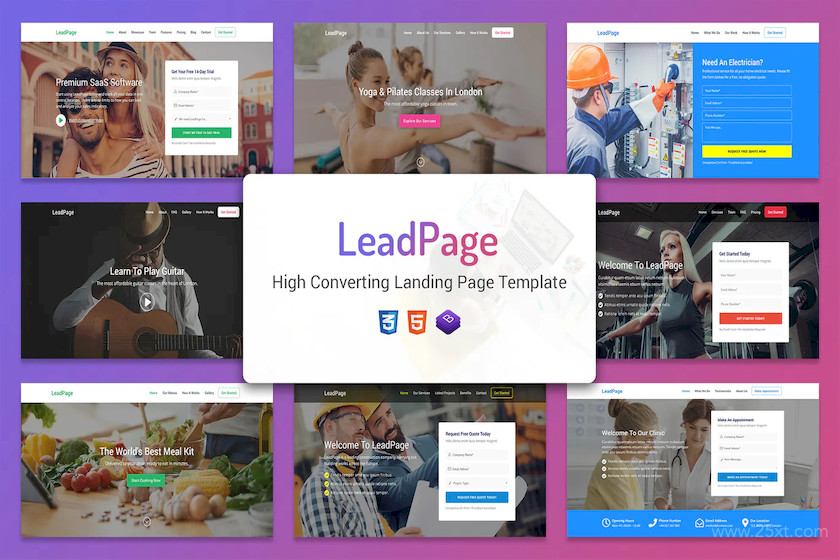 LeadPage - Marketing HTML Landing Page1.jpg