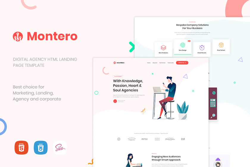 Montero  One Page Parallax HTML5 Template.jpg