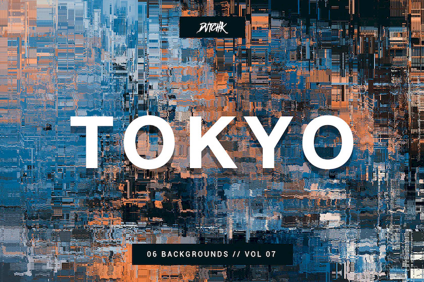 483353 Tokyo City Glitch Backgrounds Vol. 07 6.jpg