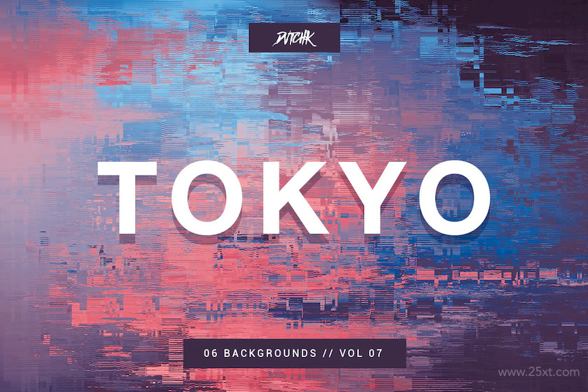 483353 Tokyo City Glitch Backgrounds Vol. 07 3.jpg