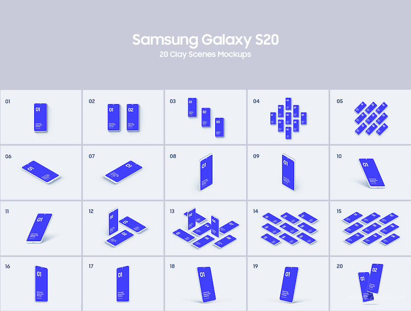 483395 Samsung Galaxy S20 - 20 Clay Mockups 2.jpg