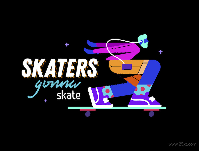 483410 Neon skaters set4.jpg