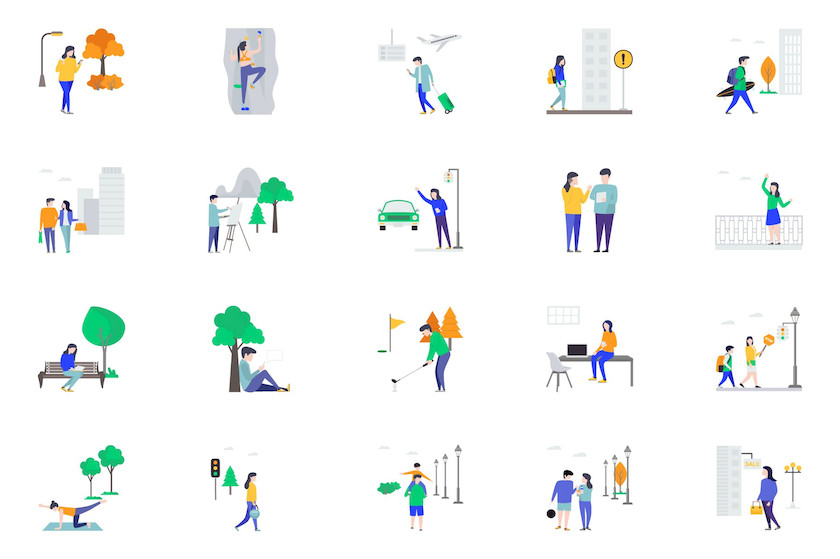 483433 City Life Activities Illustrations4.jpg