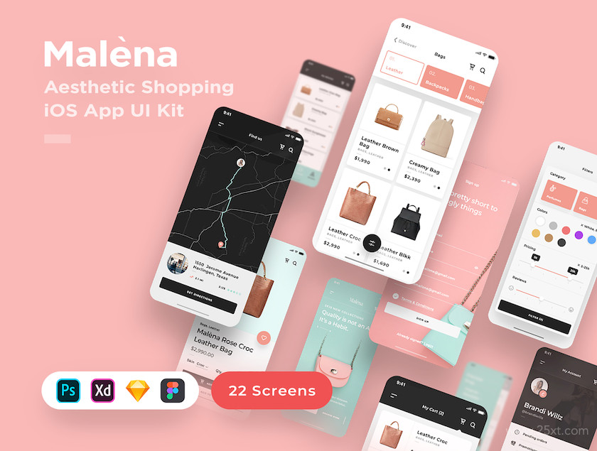 483444 Malèna UI Kit1.jpg