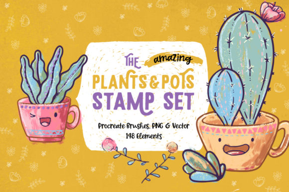 483445 The Plants & Pots Stamp Set3.jpg