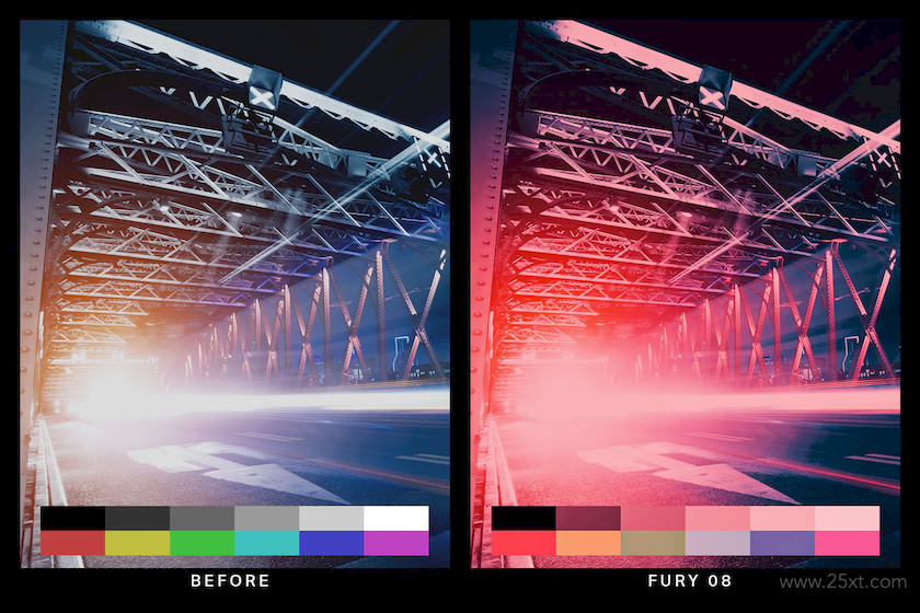 483466 50 Cyberpunk Neon Lightroom Presets and LUTs9.jpg