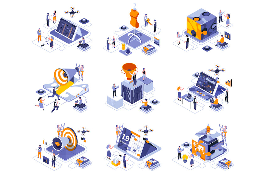 483467 Collection Flat Isometric Banner Flat Concept1.jpg