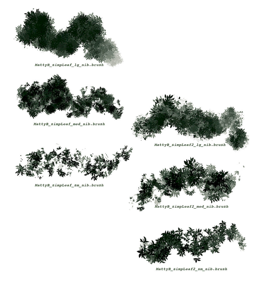 483495 FLORA Vegetation brushes for Procreate17.jpg