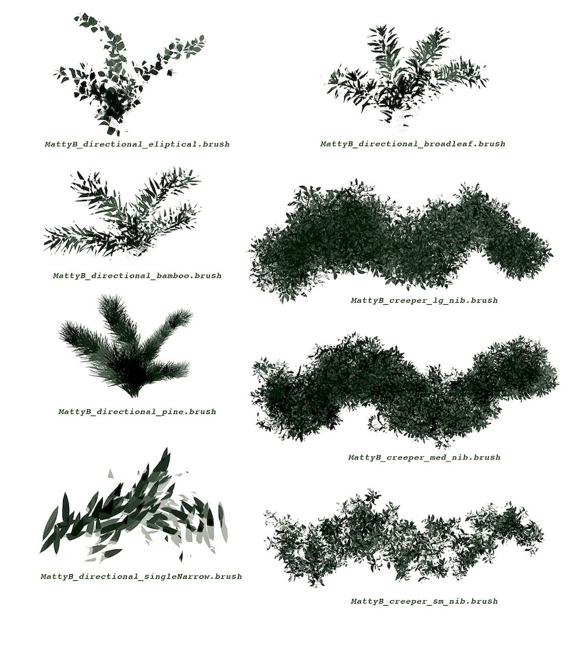 483495 FLORA Vegetation brushes for Procreate4.jpg