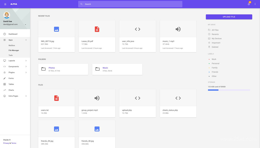 483533 Alpha - Material Design Admin Template2.jpg