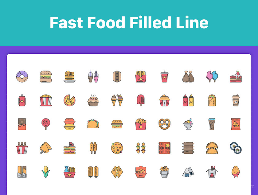 483549 250 Fast Food Icons 6.jpg