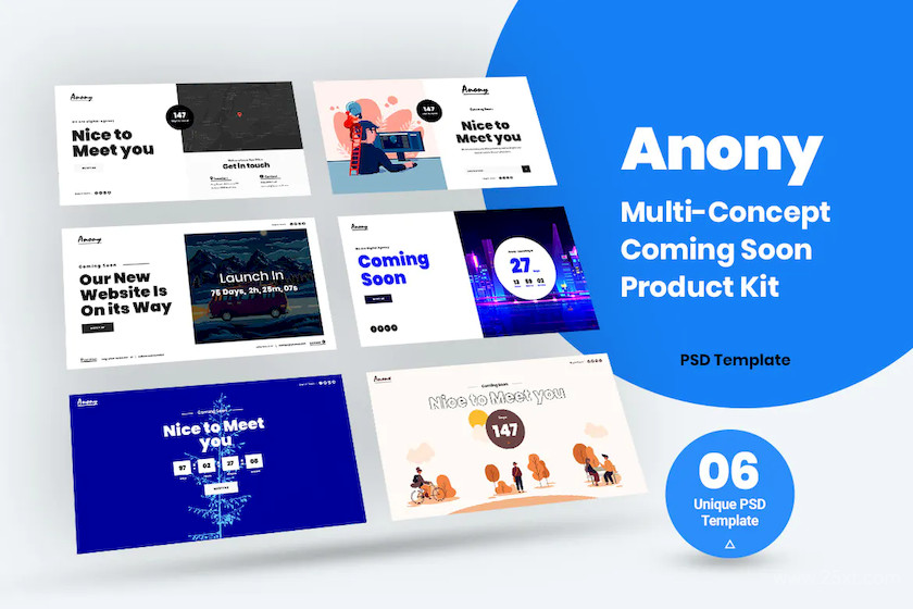 483553 MUlti-Concept Coming Soon PSD Template Kit2.jpg