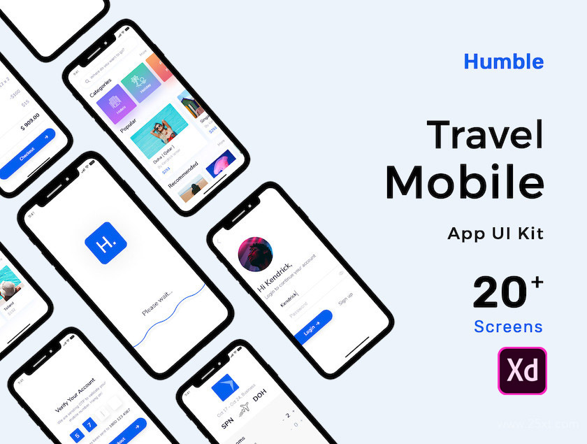 483583 Humble Travel App - Mobile UI Kit 4.jpg