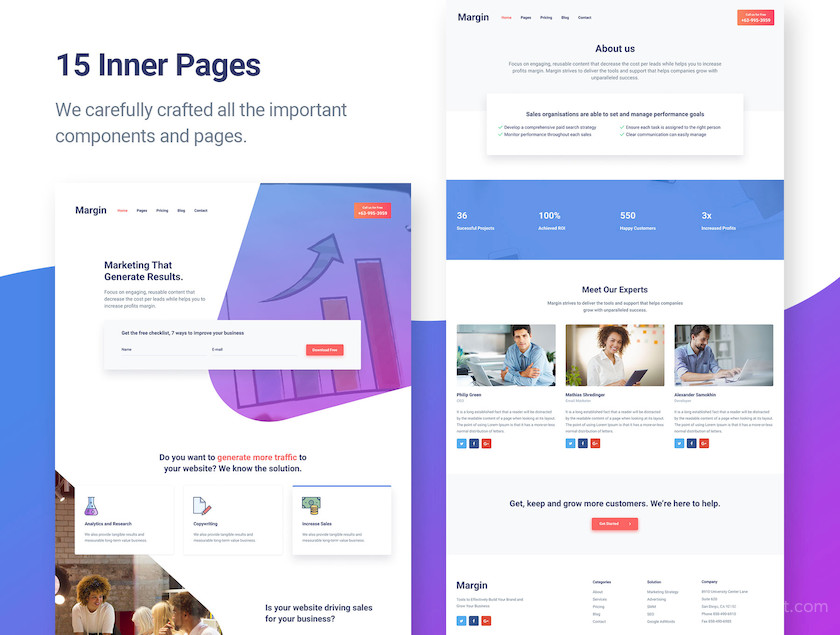 483585 Margin - Marketing & SEO Digital Agency HTML Template1.jpg