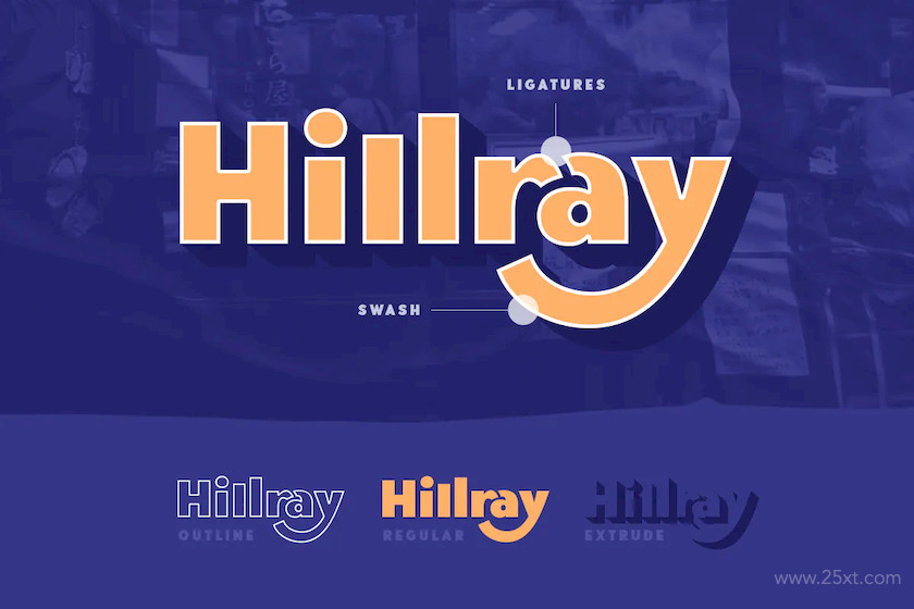 483593 Hillray - Stylish Bold Sans 6.jpg