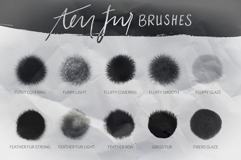 483600 Procreate Brushes Fur and Feathers3.jpg