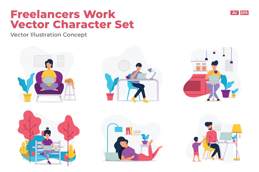 483625 Freelancers Work Vector Character Set1.jpg