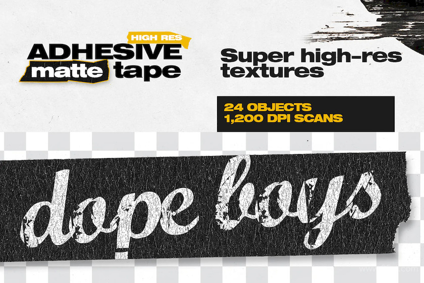 483630 High Res Adhesive Matte Tape Objects3.jpg