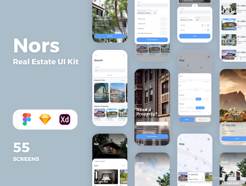 483633 Nors Real Estate App UI Kit 1.jpg
