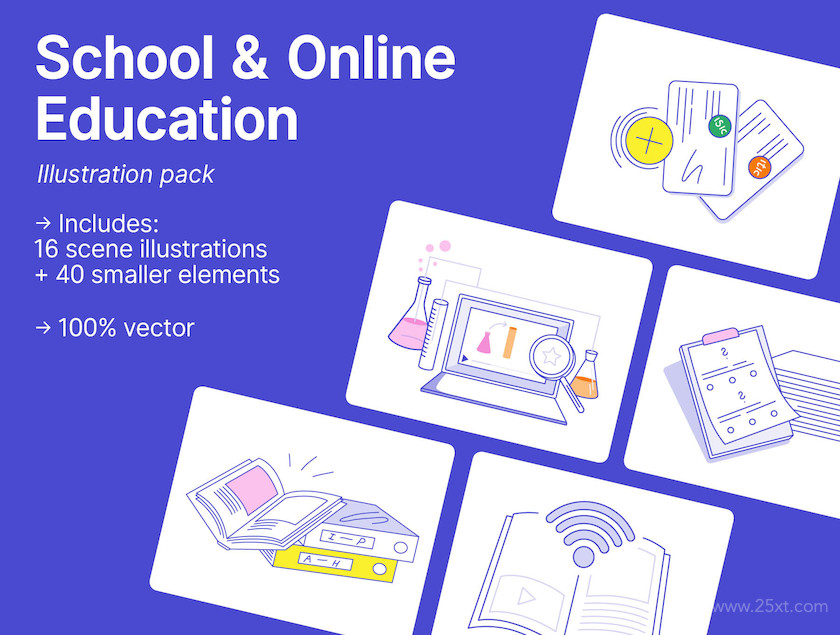 483640 School & Online Education Illustrations5.jpg