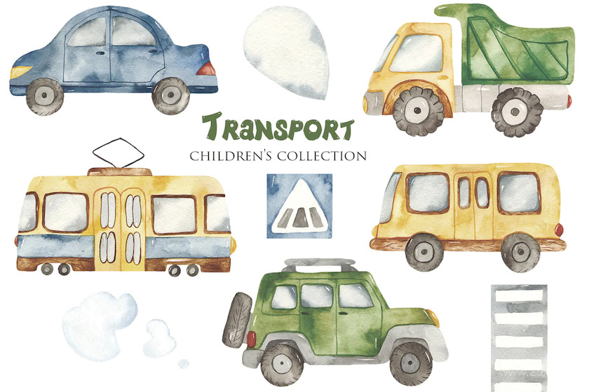 483646 Watercolor Urban Transport2.jpg