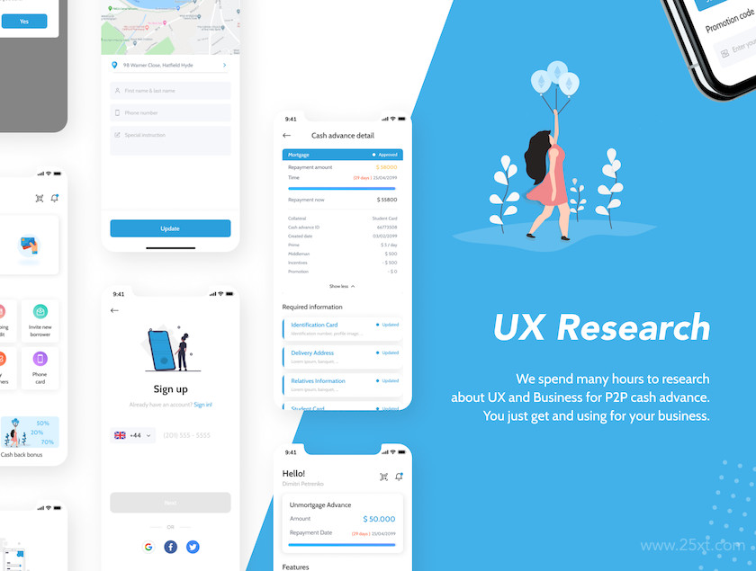 483653 Borcash - P2P Lending UI Kit6.jpg