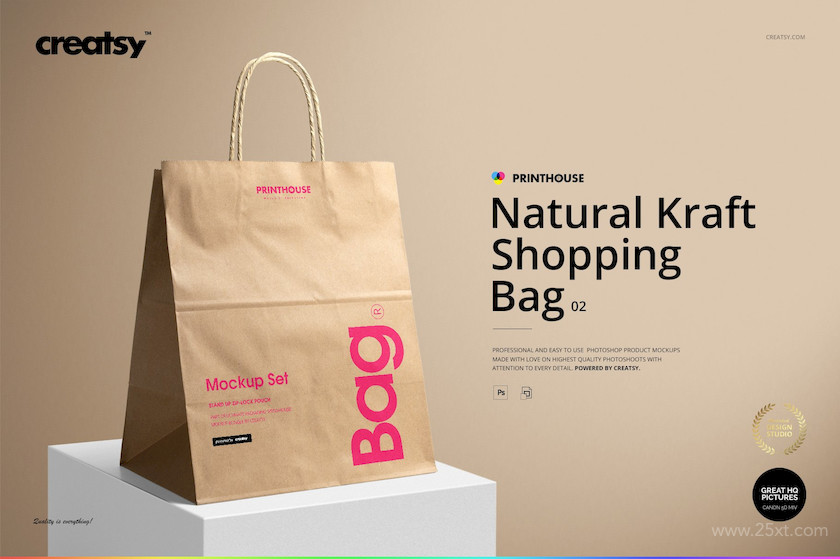 25xt-483670 Natural Kraft Shopping Bag 2 Mockup1.jpg