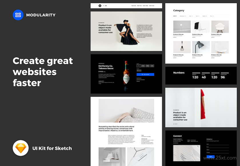 25xt-483683 Modularity Web Design System for Sketch.jpg
