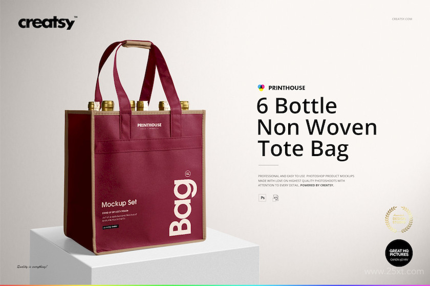 25xt-483690 6 Bottle Non Woven Tote Bag Mockups3.jpg