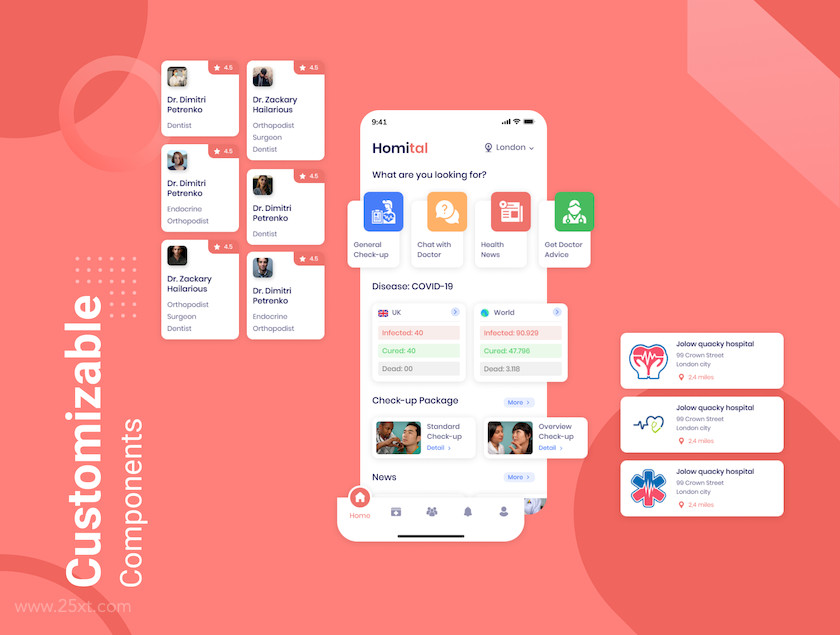 25xt-483709 Homital - Telemedicine UI Kit3.jpg