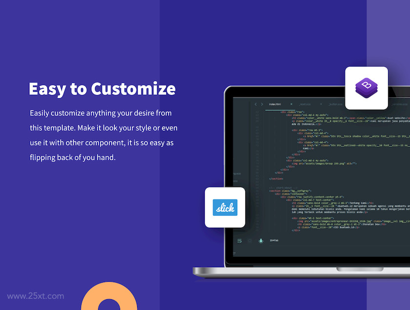 25xt-483751 Oracle - Modern Style Website Template 4.jpg