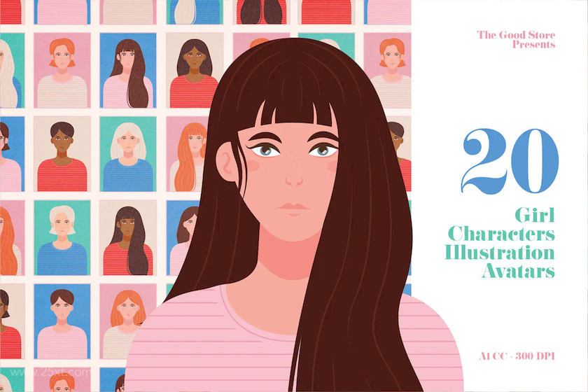 25xt-483757 Girl Fashion Characters Illustration Avatars5.jpg