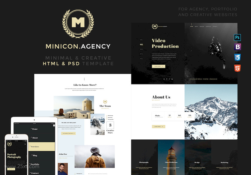 25xt-483777 Minicon - Minimal HTMl and PSD Template7.jpg