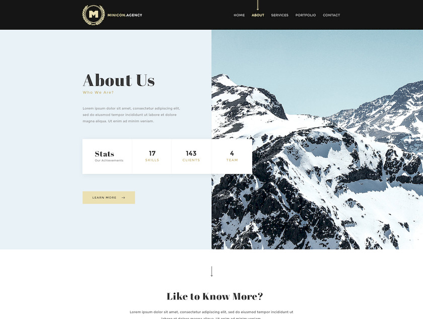 25xt-483777 Minicon - Minimal HTMl and PSD Template1.jpg