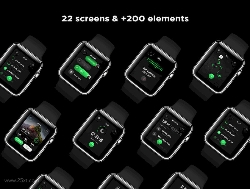 25xt-483780 Keira - Watch UI Kit5.jpg