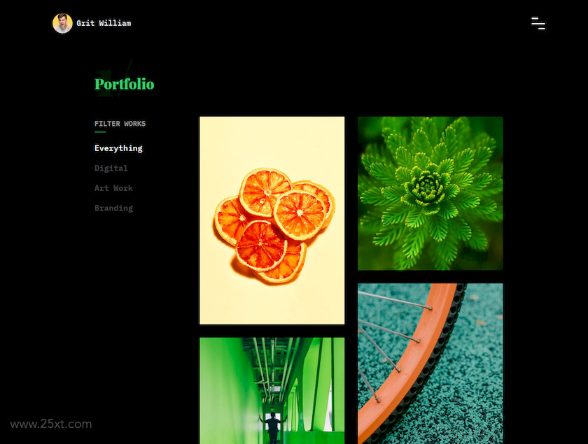 25xt-483785 Grit - Portfolio-CV-Resume HTML Template 4.jpg
