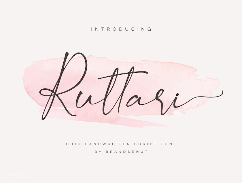 25xt-483787 Ruttari Chic Handwritten Font1.jpg