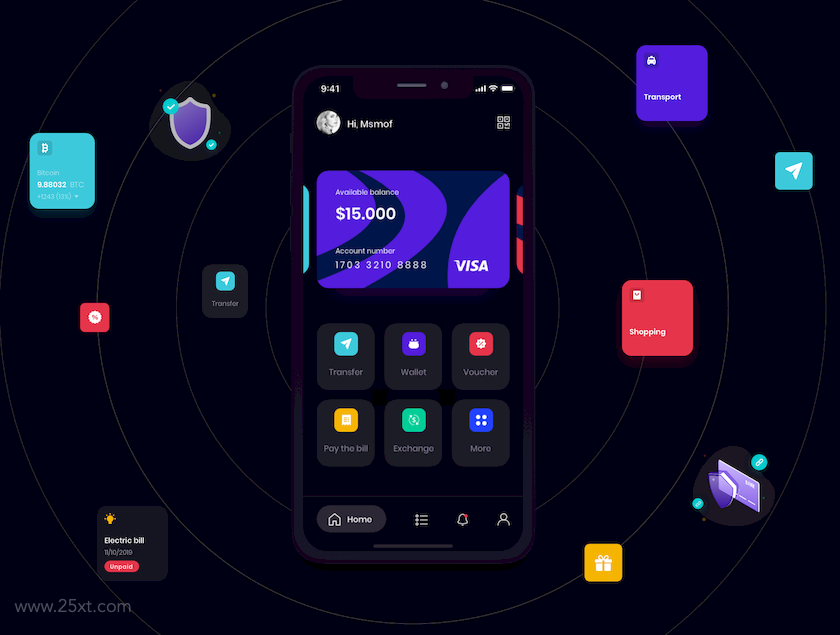 25xt-483790 MOLLET - Wallet app UI Kit3.png