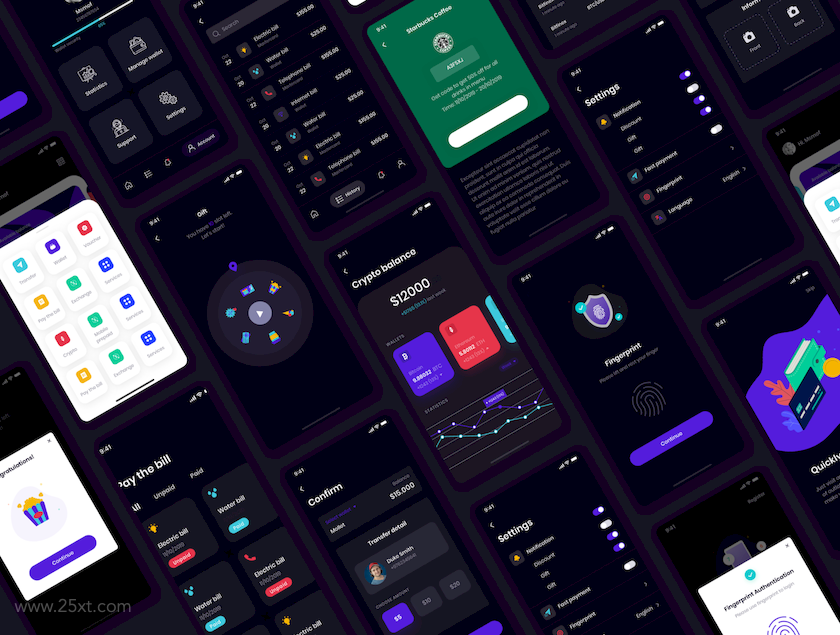 25xt-483790 MOLLET - Wallet app UI Kit1.png