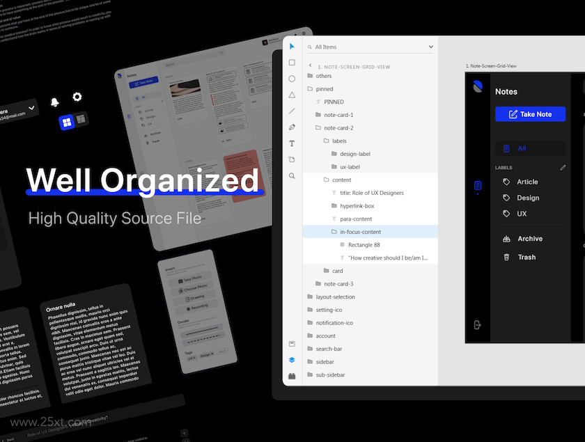 25xt-483815 Notes.do Notes Taking Dashboard UI Kit5.jpg