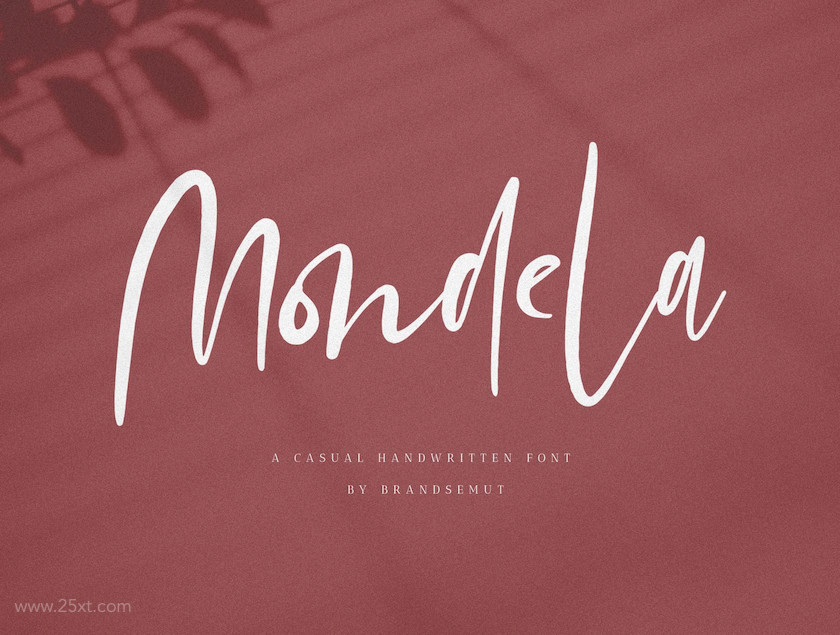 25xt-483817 Mondela Casual Handwritten Font1.jpg