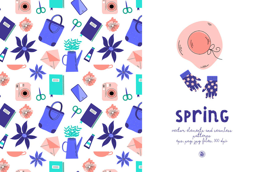 25xt-483847 Spring - seamless patterns1.jpg