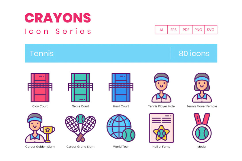 25xt-483848 80 Tennis Icons - Crayons Series5.jpg