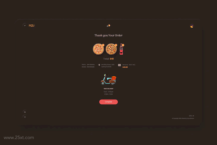 25xt-483872 Pizu - Pizza order UX, UI design template5.jpg