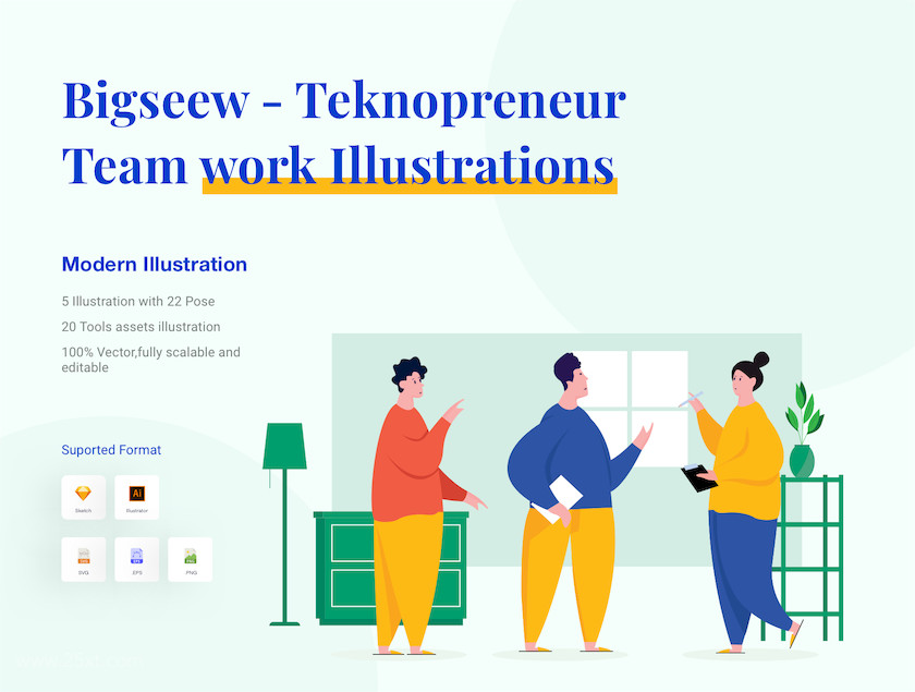 25xt-483891 Bigseew - Teknopreneur Team work Illustrations1.jpg