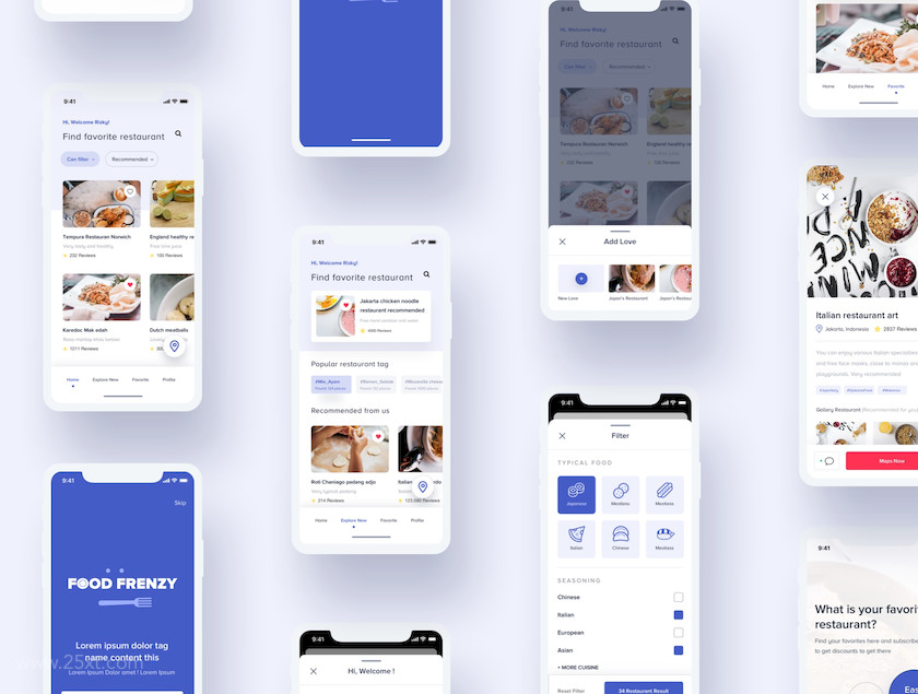 25xt-483908 Food Frenzy - UI Kit4.jpg