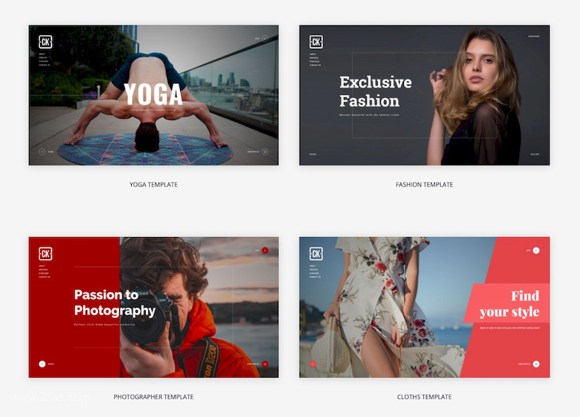 25xt-483932 CK - Creative HTML Multipurpose Template4.jpg