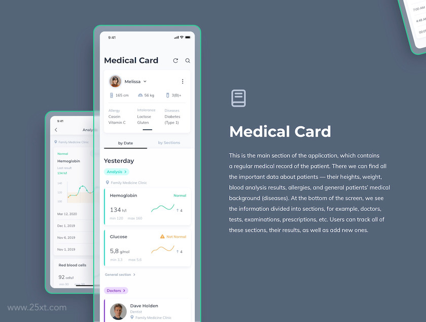 25xt-483988 Medical App UI kit for iOS7.jpg